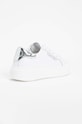 Dětské kožené tenisky Twinset 242GCJ012 bílá ZW24