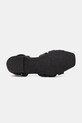 Twinset sandale din piele pentru copii 251GCJ04A.30.34 negru