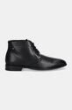 GOE stivaletti brogue in pelle OO1N4028.BLACK nero ZW24