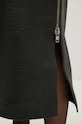 Day Birger et Mikkelsen spódnica skórzana Kathe - Textured Leather DAY65243422 czarny
