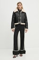 Vunene hlače Day Birger et Mikkelsen Walt - Refined Suiting Blend DAY65243416 crna ZW24