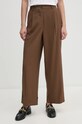 Mos Mosh pantaloni drept maro 166290.