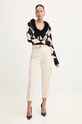 Blugirl Blumarine pantaloni RF4074.T3190 bej ZW24