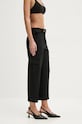 Hlače Blugirl Blumarine crna RF4074.T3190