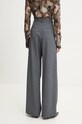 Odzież Blugirl Blumarine spodnie RF4124.T5771 szary
