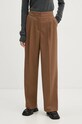 Nohavice 2NDDAY Carter s elastanom hnedá 2245161120