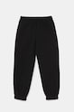 Twinset pantaloni de trening pentru copii 242GJ2332 negru ZW24