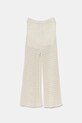 Twinset pantaloni copii 251GJ3432.128.170 bej ZS25
