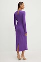 Odzież Liviana Conti sukienka F4WI22 fioletowy