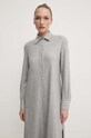 Liviana Conti vestito in cashemire grigio F4WN25
