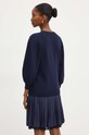 Odzież Silvian Heach sukienka z domieszką wełny DANNY GPA24210VE granatowy