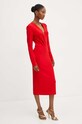 Silvian Heach rochie CLAUSDINE rosu GPA24003VE