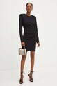 Silvian Heach rochie OLEMIA GPA24041VE negru ZW24