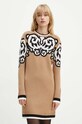 Silvian Heach rochie MARIE GPA24270VE bej ZW24