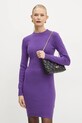 Silvian Heach sukienka MARIT fioletowy GPA24275VE