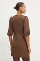 Odzież Silvian Heach sukienka GABA GPA24123VE brązowy