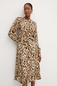 Silvian Heach rochie LUTIGE GPA24281VE maro ZW24