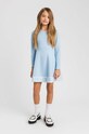 Twinset vestito bambina mini blu 242GJ3162.128.170
