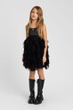 Dívčí šaty Twinset mini černá 242GJ2061.128.170