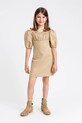 Dječja haljina Twinset kratki bež 251GJ2406.128.170