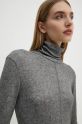 Pulover s dodatkom vune Day Birger et Mikkelsen Eve - Soft Wool DAY65243433 siva