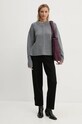 Day Birger et Mikkelsen sweter wełniany Lula - Daily Cashmere DAY65243480 szary ZW24