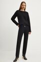Silvian Heach sweter YULIMAR GPA24171MA czarny ZW24