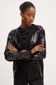 Silvian Heach sweter JUNGLE czarny GPA24272CD