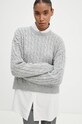 2NDDAY sweter z domieszką wełny Quito 2245340456 szary