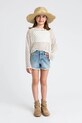 Twinset pulover copii uni alb 251GJ3433.128.170