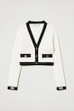 Twinset kardigan dziecięcy 251GJ3QW4.128.170 biały ZS25