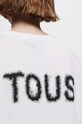 Odzież Tous t-shirt bawełniany 2002104533 niebieski