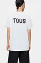 Tous t-shirt bawełniany 2002104517 czerwony ZW24