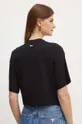 Îmbrăcăminte Silvian Heach tricou HALFI GPA24339TS negru