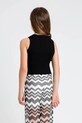 Κοριτσίστικα Παιδικό top Twinset 251GJ3413.128.170 μαύρο