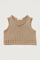 Twinset gyerek top 251GJ3431.128.170 bézs ZS25