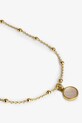 Akcesoria ANIA KRUK naszyjnik srebrny pozłacany ARIEL SLTNP3292Z złoty
