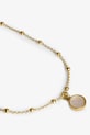 Akcesoria ANIA KRUK naszyjnik srebrny pozłacany ARIEL SLTNP3292Z złoty