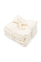 Fanga Fontana zestaw ręczników NUVOLI 10 PACK MUSLIN CLOTH GOTS 10-pack Produkt niemowlęcy beżowy FA100010