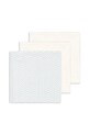 Sada uterákov Fanga Fontana BELLINI 3 PACK MUSLIN CLOTH GOTS 3-pak FA100011 modrá ZW25