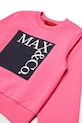 MAX&Co. hanorac de bumbac pentru copii MAXS3F SWEAT-SHIRT roz MX0037