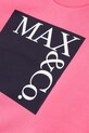 MAX&Co. bluza bawełniana dziecięca MAXS3F SWEAT-SHIRT MX0037 różowy