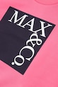 MAX&Co. hanorac de bumbac pentru copii MAXS3F SWEAT-SHIRT MX0037 roz