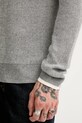 Marc O'Polo sweter z dodatkiem wełny 531516060208 szary