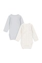Fanga Fontana body niemowlęce BELLO 2 PACK LS BODY OCS FA100001 niebieski ZW25