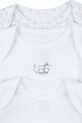 Chłopiec Fanga Fontana body bawełniane niemowlęce FIO 3 PACK LS BODY OCS 3-pack FA100032 niebieski