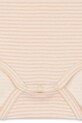 Fanga Fontana body niemowlęce FIO STRIPE 3 PACK LS BODY OCS 3-pack FA100035 beżowy