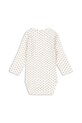 Body pre bábätká Fanga Fontana BELLO LS BODY OCS FA100042 béžová ZW25