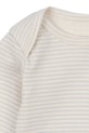 Chłopiec Fanga Fontana body bawełniane niemowlęce FIO STRIPE LS BODY OCS FA100045 beżowy