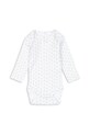 Body pre bábätká Fanga Fontana FIO LS BODY OCS Pre bábätká biela FA100046